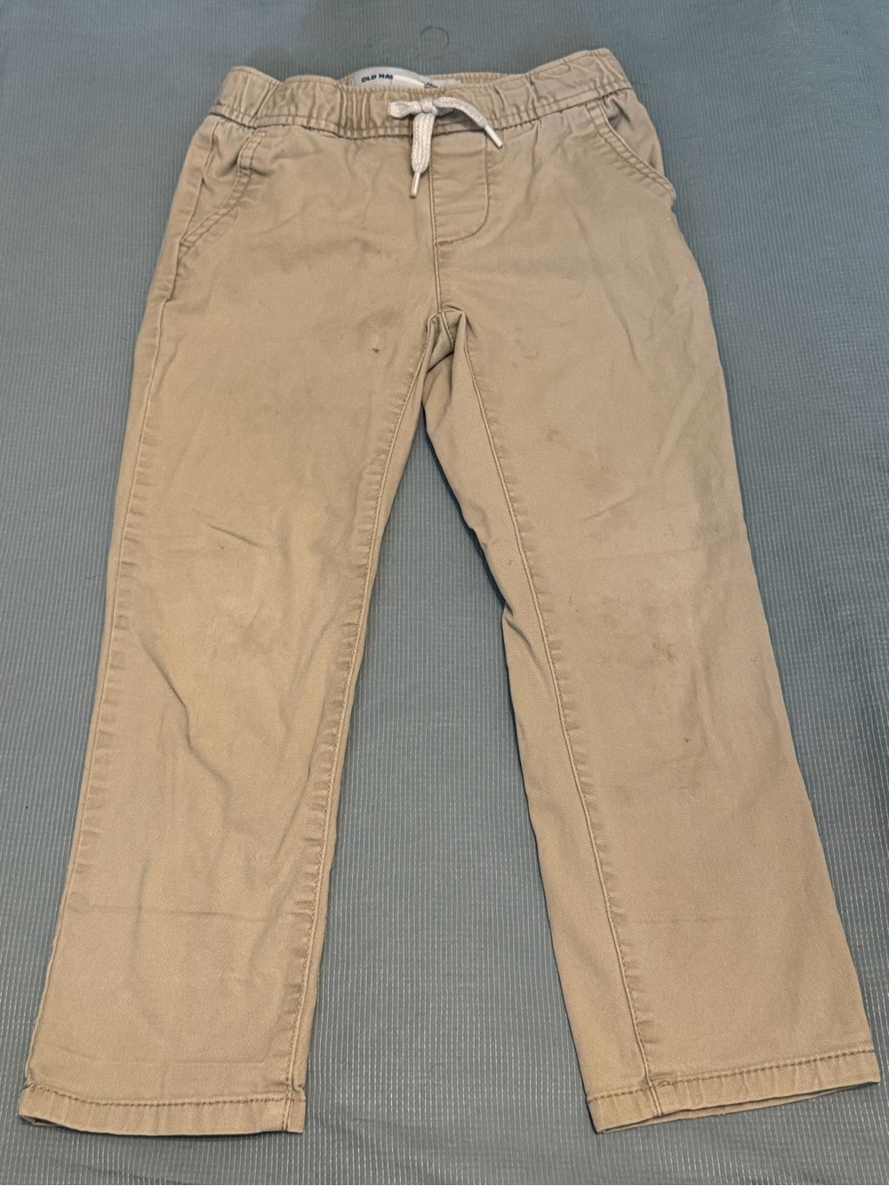 Old Navy Tan Drawstring Chino Pants